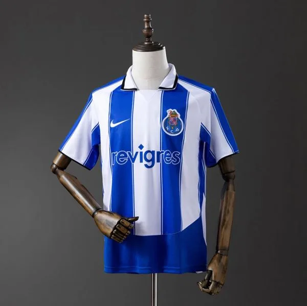 Camiseta de fútbol FC Porto 2003/04 LOCAL MANGA CORTA VERSION FAN